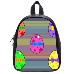 Holidays Occasions Easter Eggs School Bags (small)  by Nexatart