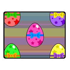 Holidays Occasions Easter Eggs Fleece Blanket (small)