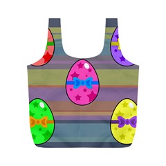 Holidays Occasions Easter Eggs Full Print Recycle Bags (m)  by Nexatart