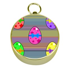 Holidays Occasions Easter Eggs Gold Compasses by Nexatart