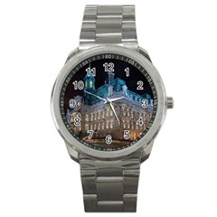 Montreal Quebec Canada Building Sport Metal Watch by Nexatart