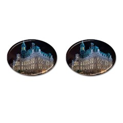 Montreal Quebec Canada Building Cufflinks (oval) by Nexatart