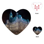 Montreal Quebec Canada Building Playing Cards (Heart)  Front