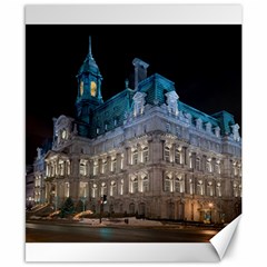 Montreal Quebec Canada Building Canvas 8  X 10  by Nexatart