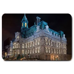 Montreal Quebec Canada Building Large Doormat  by Nexatart