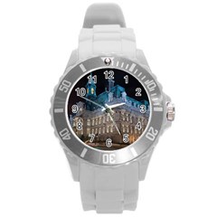 Montreal Quebec Canada Building Round Plastic Sport Watch (l) by Nexatart