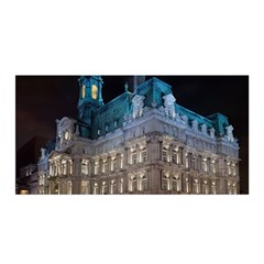 Montreal Quebec Canada Building Satin Wrap by Nexatart