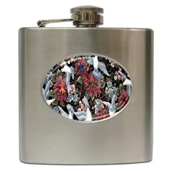 Quilt Hip Flask (6 Oz) by Nexatart