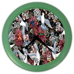 Quilt Color Wall Clocks