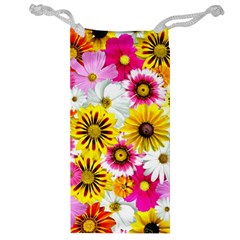 Flowers Blossom Bloom Nature Plant Jewelry Bag by Nexatart