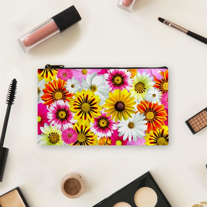 Flowers Blossom Bloom Nature Plant Cosmetic Bag (Small) 