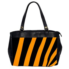 Tiger Pattern Office Handbags (2 Sides)  by Nexatart