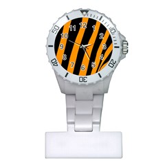 Tiger Pattern Plastic Nurses Watch by Nexatart