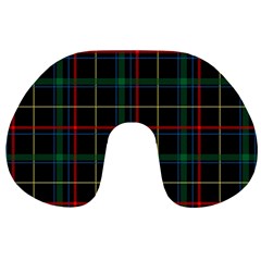 Plaid Tartan Checks Pattern Travel Neck Pillows by Nexatart