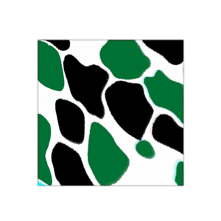 Green Black Digital Pattern Art Satin Bandana Scarf