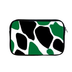 Green Black Digital Pattern Art Apple Macbook Pro 13  Zipper Case