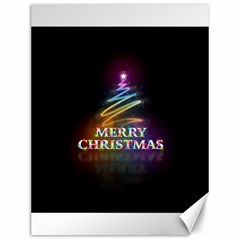 Merry Christmas Abstract Canvas 12  X 16   by Nexatart