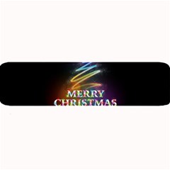 Merry Christmas Abstract Large Bar Mats by Nexatart