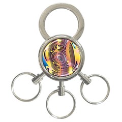 Ethnic Tribal Pattern 3-ring Key Chains by Nexatart