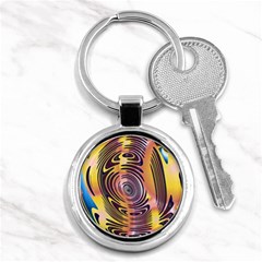 Ethnic Tribal Pattern Key Chains (round)  by Nexatart