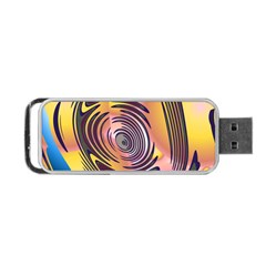 Ethnic Tribal Pattern Portable Usb Flash (one Side) by Nexatart