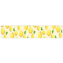 Pattern Template Lemons Yellow Flano Scarf (small) by Nexatart