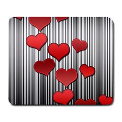 Valentines Day Pattern Large Mousepads by Valentinaart