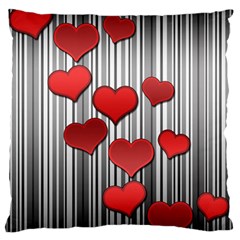 Valentines Day Pattern Standard Flano Cushion Case (two Sides) by Valentinaart