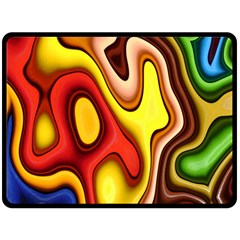 Pattern Background Structure Fleece Blanket (large) 