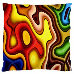 Pattern Background Structure Large Flano Cushion Case (two Sides) by Nexatart