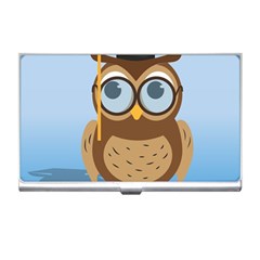 Read Owl Book Owl Glasses Read Business Card Holders by Nexatart