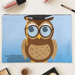 Read Owl Book Owl Glasses Read Cosmetic Bag (xxl)  by Nexatart