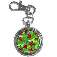 Flowers Key Chain Watches by Valentinaart