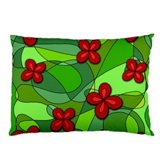 Flowers Pillow Case by Valentinaart