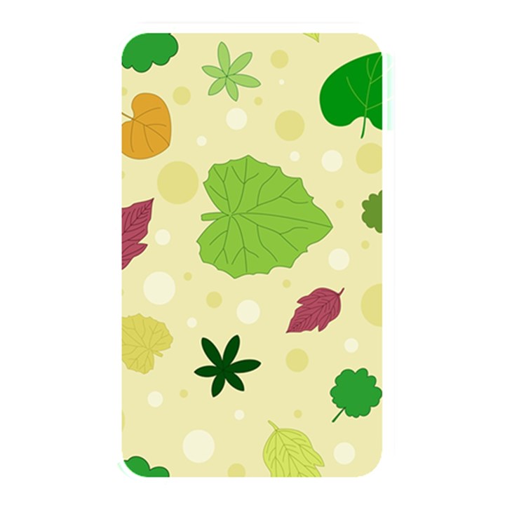 Leaves Pattern Memory Card Reader