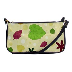 Leaves Pattern Shoulder Clutch Bags