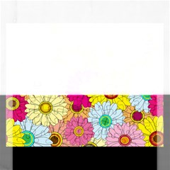 Floral Background Rectangular Jigsaw Puzzl by Nexatart