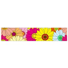 Floral Background Flano Scarf (small) by Nexatart