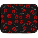 Anarchy pattern Fleece Blanket (Mini) 35 x27  Blanket