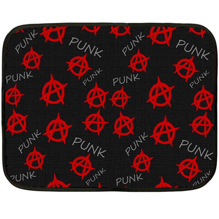 Anarchy pattern Fleece Blanket (Mini)