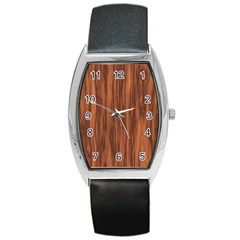 Texture Tileable Seamless Wood Barrel Style Metal Watch by Nexatart