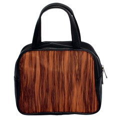 Texture Tileable Seamless Wood Classic Handbags (2 Sides) by Nexatart