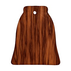 Texture Tileable Seamless Wood Bell Ornament (two Sides) by Nexatart