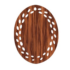 Texture Tileable Seamless Wood Ornament (oval Filigree) by Nexatart