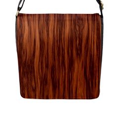 Texture Tileable Seamless Wood Flap Messenger Bag (l)  by Nexatart