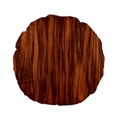 Texture Tileable Seamless Wood Standard 15  Premium Flano Round Cushions by Nexatart