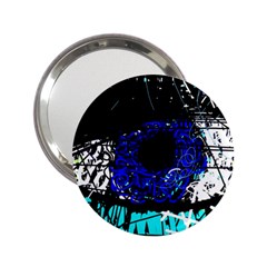 Blue Eye 2 25  Handbag Mirrors by Valentinaart