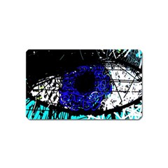 Blue Eye Magnet (name Card) by Valentinaart