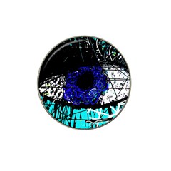 Blue Eye Hat Clip Ball Marker (4 Pack) by Valentinaart