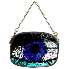 Blue Eye Chain Purses (one Side)  by Valentinaart